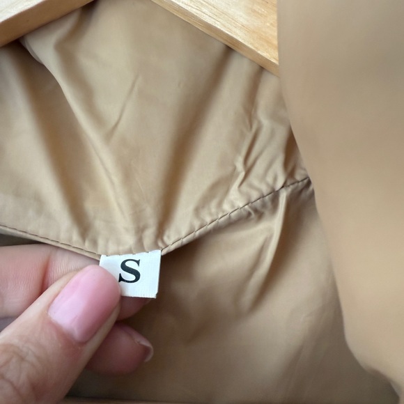 Tan Puffer Vest - Picture 2 of 2